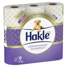 WC-Papier Hakle 4lg. verwöhn. Sauberkeit, weiss, 140 Cps. 12,5x9,