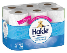 WC-Papier Hakle Sagenhafte Sauberk. weiss, 3lg. 9,9x12cm, 150 Bla