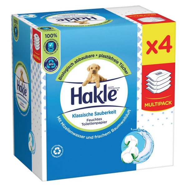 Hakle Feucht Quattro Klassisc. Sauberkeit 4x42 Tücher