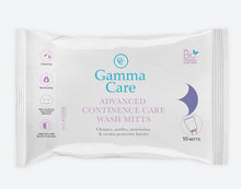 Gamma Care Advanced Waschandschuh weiss 1x 10 Stk