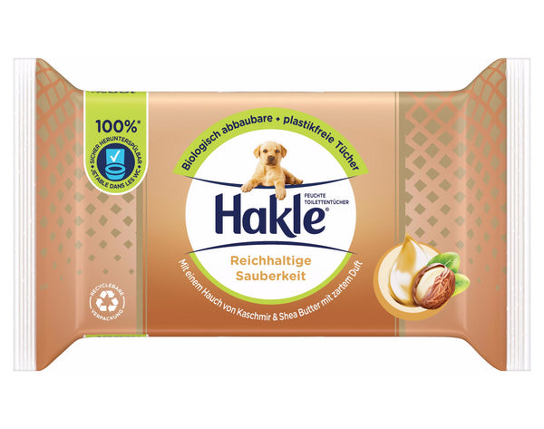 Hakle Feucht reichhal. Sauberkeit Shea Butter 38 Tücher