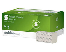 Handtücher C-Falz Satino Comfort Hochweiss, 2-lagig 25x41cm, Recy