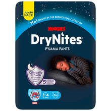 DryNites Jumbo-Pack Boy 3-5 Jahre 4x16 Stk. Grösse S