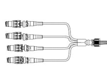 Extension-Set Smallboere 4 Microclaves Clave