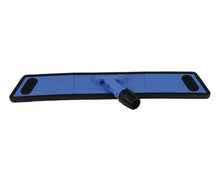 Trapezhalter für Staubbindetücher schwarz / blau 53 cm