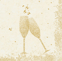 BioDunisoft Servietten, 1/4 Falz Celebrate cream 40 x 40 cm