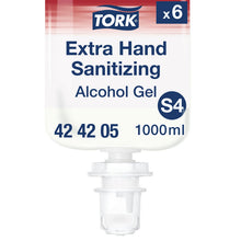 Händedesinfektion Tork Extra 1lt farblos, S4-System Gel, alkohol