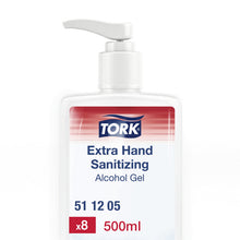 Händedesinfektiongel Tork Extra, 500ml farblos, Pumpflasche