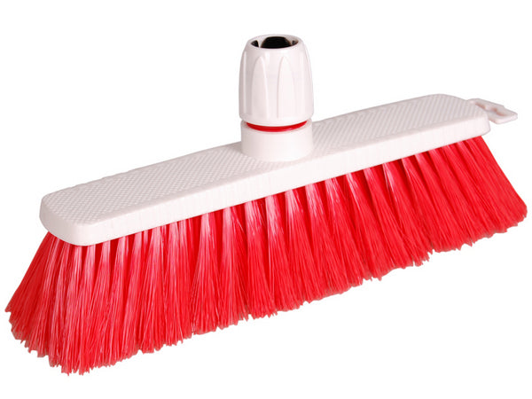 Hygienebesen soft Polyester rot 30 cm