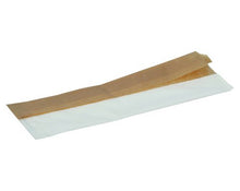 Sandwichbeutel Kraft perforiert Papier/PET 28x10cm