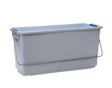 Eimer 22 Liter mit 8 Farbclip grau 56x24.5x27 cm