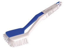 Abwaschbürsten Duo blau / weiss 280x130x55 mm