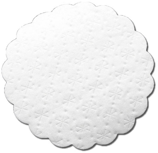 Gläserunterlagen Tissue, 7-lagig weiss rund, Ø 90 mm