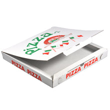 Pizzakarton Vicenza 280 x 280 x 30 cm Weiss / Farbdekor