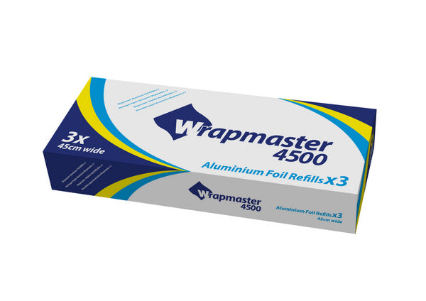Aluminiumfolie für Wrapmaster 4500 45cm x 150m