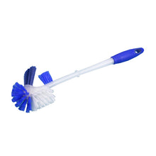 WC-Besen Finesse Doppelrandreiniger Blau/Weiss 3er Pack