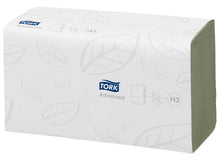 Handtuch Zickzack Tork Advanced grün, H3 25x23cm, 2-lagig