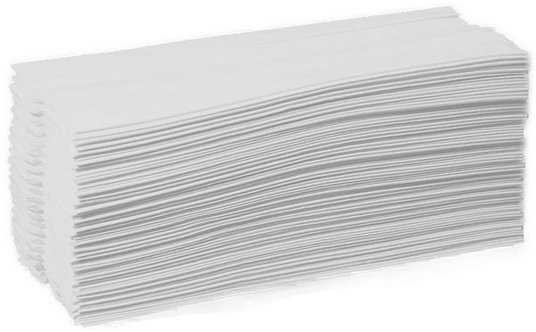 Handtuch Jolly exclu sive, C-Falzung weiss, 3-lagig 25x33 cm