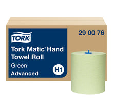 Handtuch Tork Matic Advanced, 2-lagig grün, 150m, H1 21cm breit,