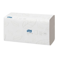 Handtuch Interfold Tork Advanced weiss H2 21x34cm,2-lagig