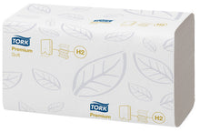 Handtuch Interfold Tork Premium,2-lagig hochweiss H2 21x34cm
