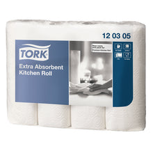 Haushaltrollen Tork Kitchen Plus hochweiss, 3-lagig 26x24.7cm,51c