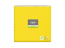 Servietten Airlaid Deni meet, gelb 40x40 cm, 1/4 Falz