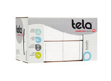 Serviette Lunch Tela, 2-lag. weiss, FSC 40x40cm, 1/8-Falz