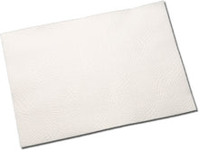 Tischset Krokoprägung weiss 28x38cm