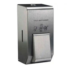 Toilettensitz Desinfektionsspender Edelstahl 400ml 198x97x96mm