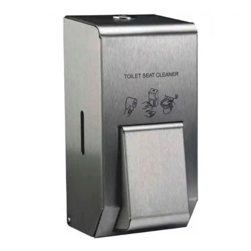Toilettensitz Desinfektionsspender Edelstahl 400ml 198x97x96mm