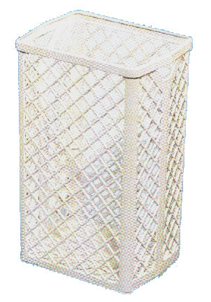 Abfallkorb aus Kunststoff 35 Liter weiss 500x300x270mm