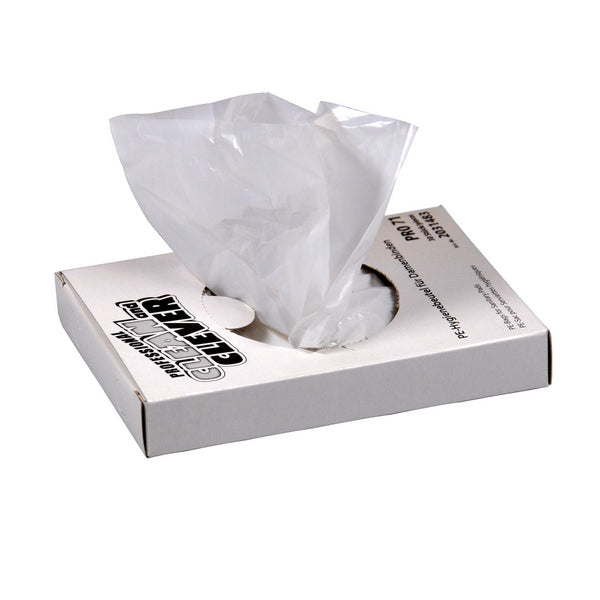 Hygienebeutel Le Prestige PRO71 weiss 8+7,3x23cm