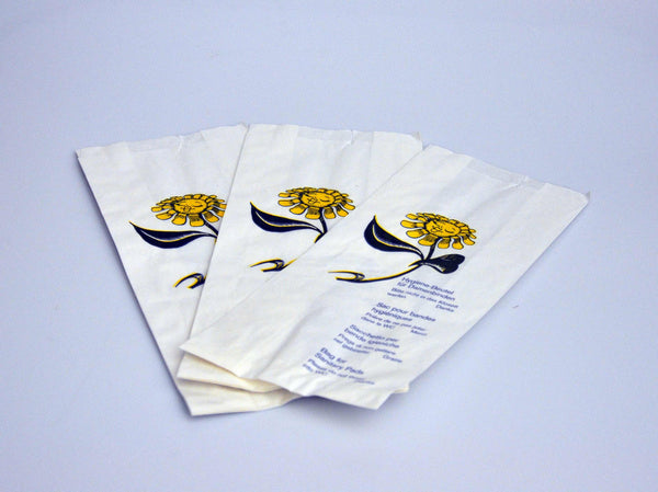 Hygienebeutel weiss Kraft 14 x 8 x 32cm