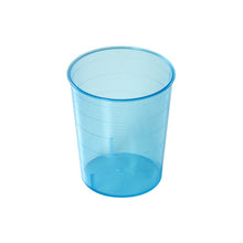Medizinbecher 25ml mit Graduierung blau PP
