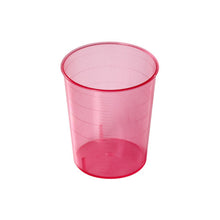 Medizinbecher 25ml mit Graduierung PP pink