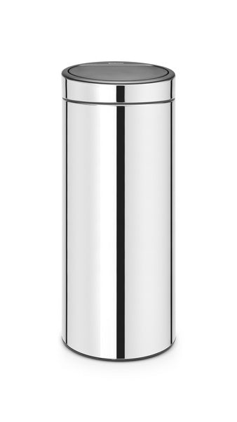 Abfallb. "Touch bin" Kunstst.-Inneneimer chrom 30 Liter
