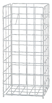 Abfallbehälter Tork Drahtgitter 60lt, B1 weiss B33,H72,T25