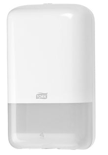 Spender WC-Papier Tork Einzelblatt T3 Weiss Elevation H:27, B:16,