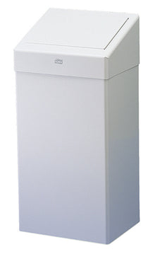 Abfallbehälter Tork 50lt Metall B1 weiss 34x71x26cm