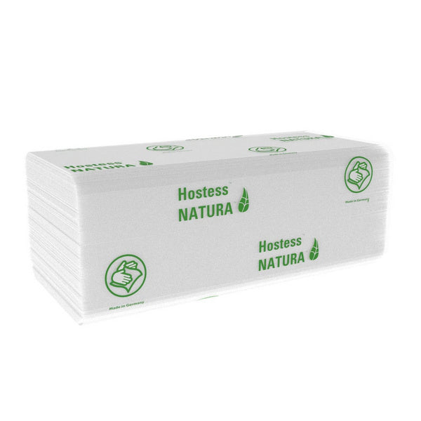 Handtuch Hostess Natura 2lg. C-Falz natur, 100 % Recycl. 25X33cm