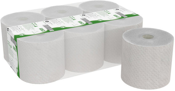 Rollenhandtuch Hostess Natura grau 1-lagig 20cmx190lfm