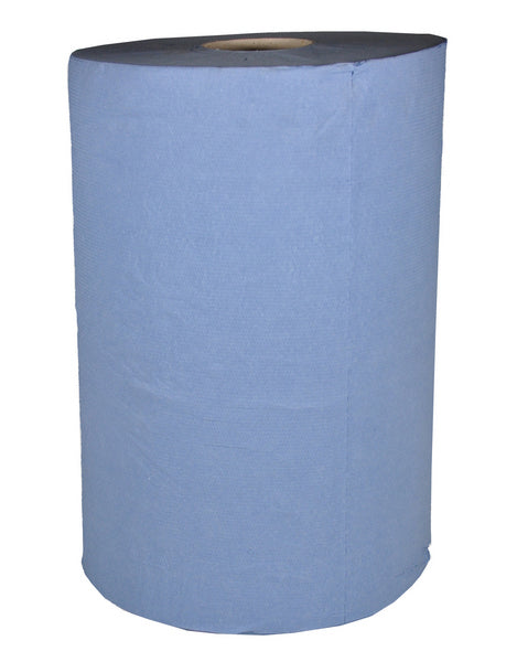 Putztuchrolle Blue Maxi, 2lg. blau, Zellstoff 38x36cm,500 Cps,190