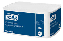 Dispo-Servietten Tork, 1-lagig weiss 30x33cm, N1-System
