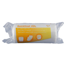 Einlagebeutel 20lt Quicktie HD-PE transparent 460x660mm, 0.009mm