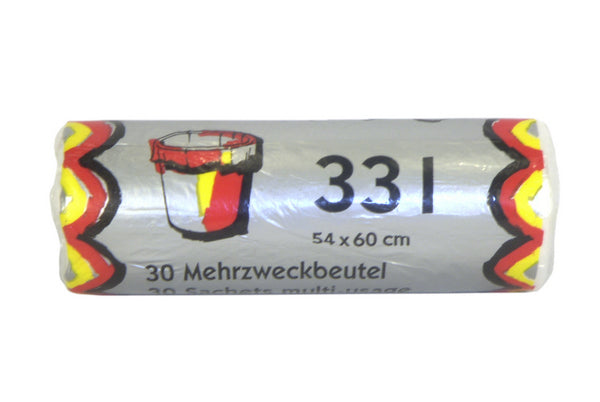 Einlagebeutel 33lt PE-HD, 0.008mm transparent 270/270x600mm