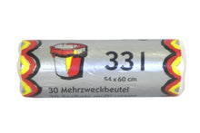Einlagebeutel 33lt PE-HD, 0.008mm transparent 270/270x600mm