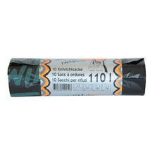 Kehrichtsäcke 110lt Twintie, HD-LLD schwarz, 0.028mm 440/260x1290