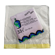 Einlagebeutel 33lt mit Zugband HD-PE transparent 560x560+50mm,0.0