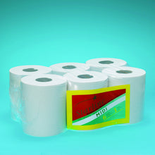 Putztuchrolle Stand. Midi-Star Starline weiss, Recycling 1lg Brei